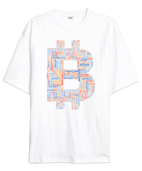 Tisho - Bitcoin Oversize Unisex Tişört