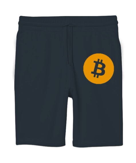 Tisho - Bitcoin Unisex Sweatshirt Şort Regular Fit