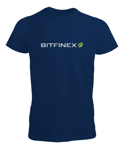 Bitfinex v1 Lacivert T Erkek Tişört