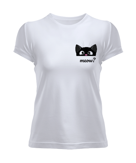 Tisho - black cat Kadın Tişört