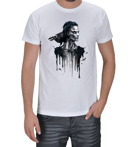 Tisho - Black Crow Erkek Tişört