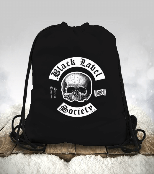 Tisho - Black Label Society Büzgülü spor çanta