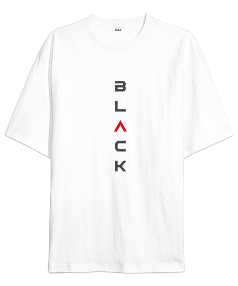 Tisho - Black Oversize Unisex Tişört