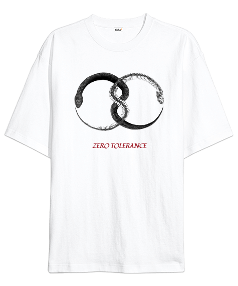 Tisho - Black Snake Oversize Unisex Tişört