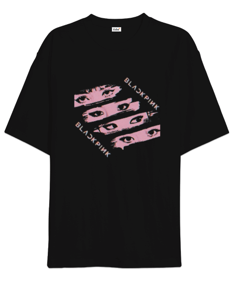 Tisho - Blackpink Kpop Tasarım Baskılı Oversize Unisex Tişört