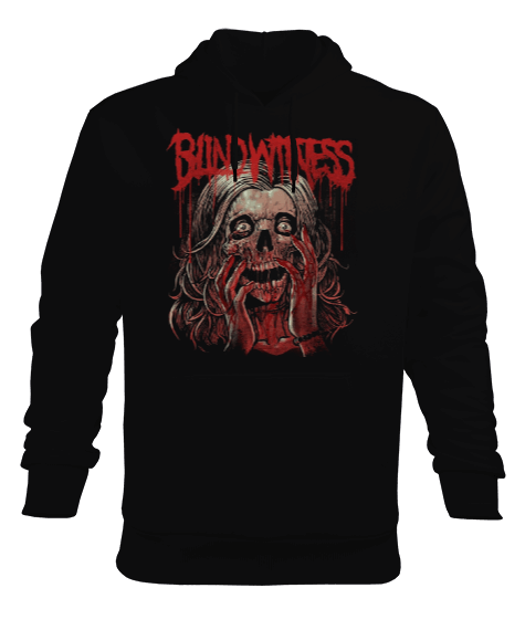 Tisho - Blind Witness Erkek Kapüşonlu Hoodie Sweatshirt