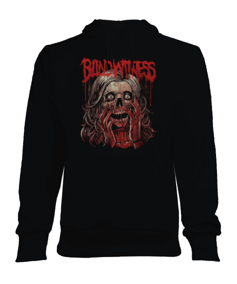 Tisho - Blind Witness Kadın Kapşonlu Hoodie Sweatshirt