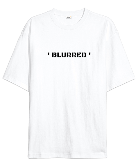 Tisho - BLURRED Oversize Unisex Tişört