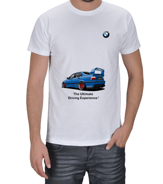 Tisho - BMW E36 Baskılı Erkek Tişört