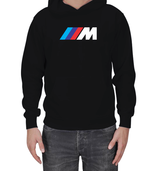 BMW M Logolu Erkek Kapşonlu