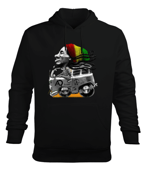 Tisho - Bob free Erkek Kapüşonlu Hoodie Sweatshirt