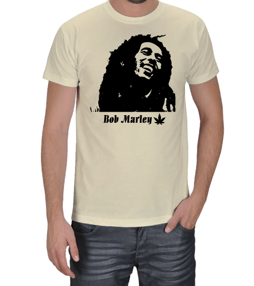 Tisho - Bob Marley Erkek Tişört