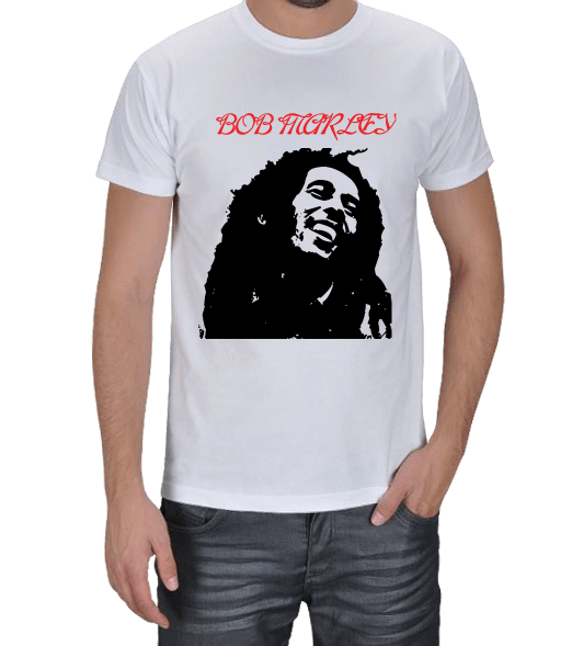 Bob Marley Özel Tasarım Erkek Tişört