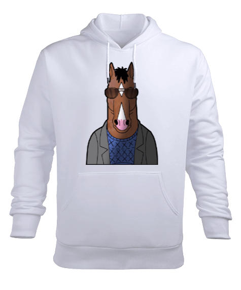 Tisho - BoJack Horseman Erkek Kapüşonlu Hoodie Sweatshirt
