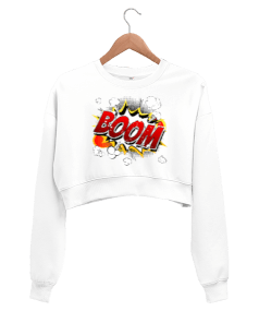 Tisho - Bomba Kadın Crop Sweatshirt