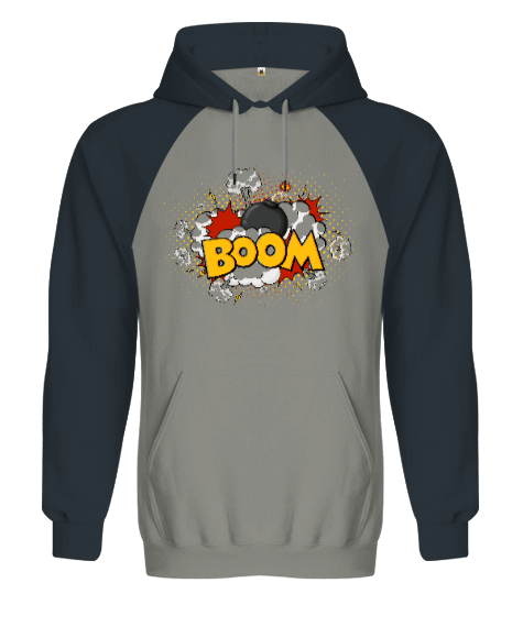 Tisho - Boom Orjinal Reglan Hoodie Unisex Sweatshirt