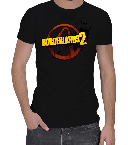 Tisho - Borderlands 2 T-Shirt Erkek Regular Kesim Tişört