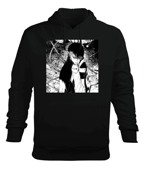 Tisho - Boruto kawaki - Sweatshirt Erkek Kapüşonlu Hoodie Sweatshirt