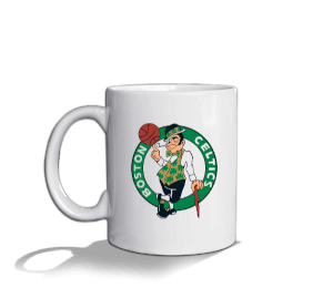 Tisho - Boston Celtics kupa bardak Beyaz Kupa Bardak