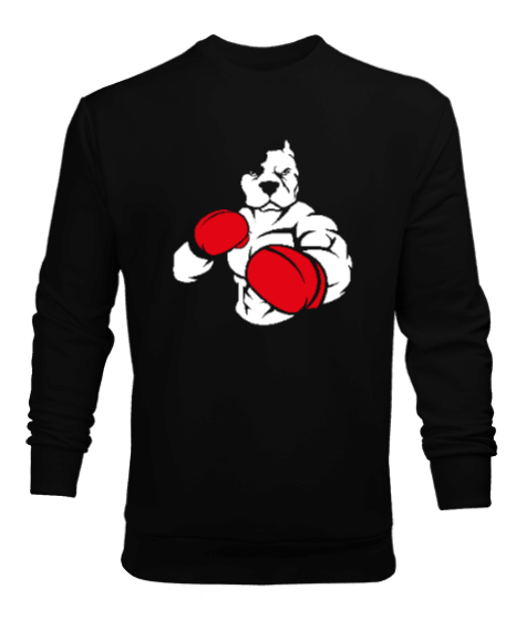 Tisho - Boxing Dog Erkek Sweatshirt