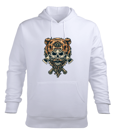 Tisho - Bozayı kurukafa clan Erkek Kapüşonlu Hoodie Sweatshirt