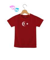 Bozkurt Türkiye Kırmızı Çocuk Unisex - Tisho