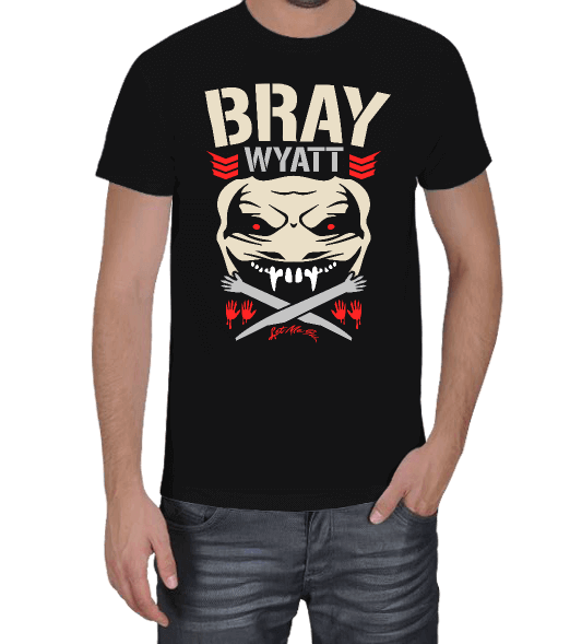 Tisho - Bray Wyatt Özel Tasarım 2020 Erkek Tişört