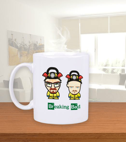 Tisho - Breaking Bad Beyaz Kupa Bardak