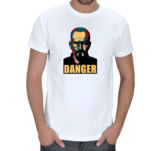 Tisho - Breaking Bad - Danger Erkek Tişört