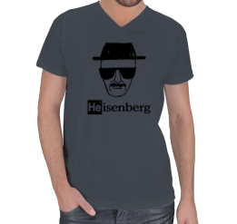 Breaking Bad - Heisenberg Erkek Basic V Yaka