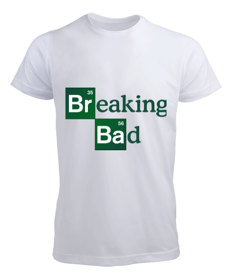 Tisho - Breaking Bad Tasarımlı Erkek Tişört