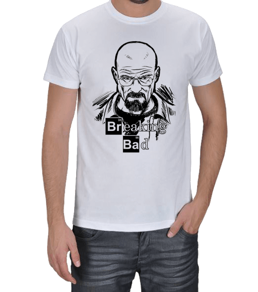 Tisho - Breaking Bad- Walter White Erkek Tişört