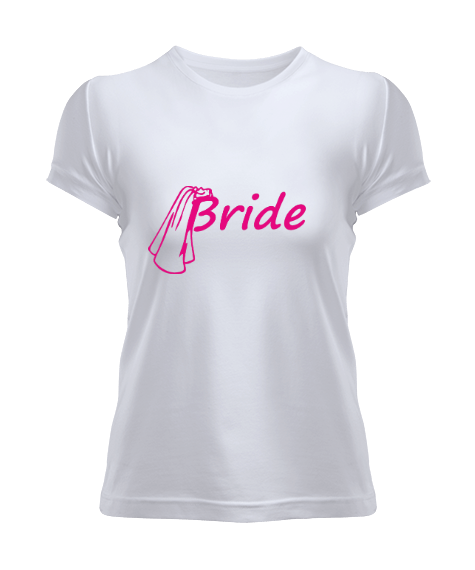 Tisho - bride yazılı Kadın Tişört