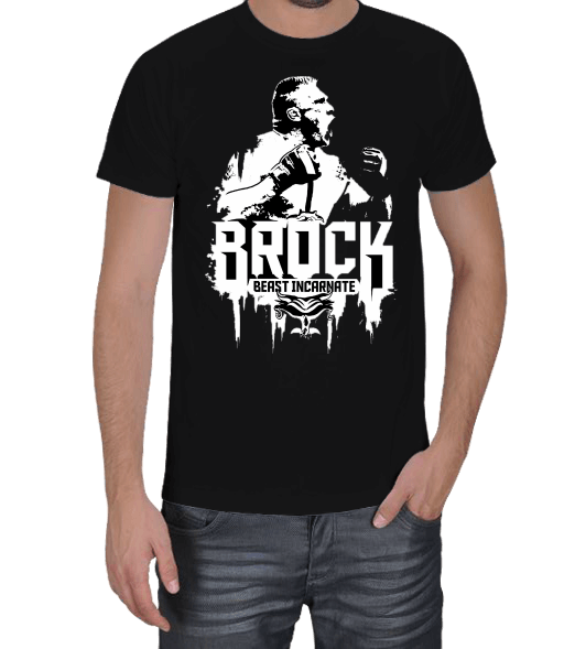 Tisho - Brock Lesnar Beast Incarnate Erkek Tişört
