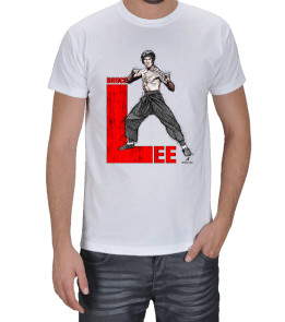 Bruce Lee Erkek Tişört - Thumbnail
