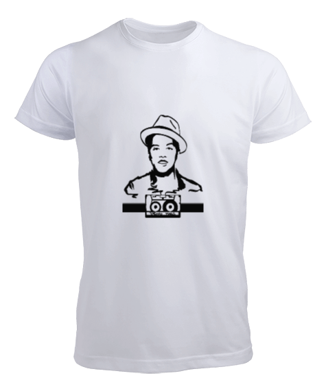 Tisho - Bruno Mars tasarımlı tşort Erkek Tişört