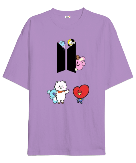 Tisho - BT21 Oversize Unisex Tişört