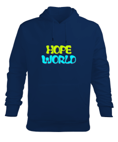 Tisho - BTS HOPE WORLD Erkek Kapüşonlu Hoodie Sweatshirt