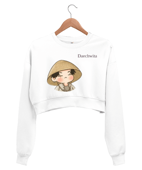 Tisho - Bts Kadın Crop Sweatshirt