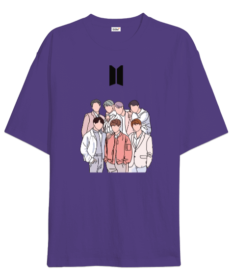 BTS Oversize Unisex Tişört