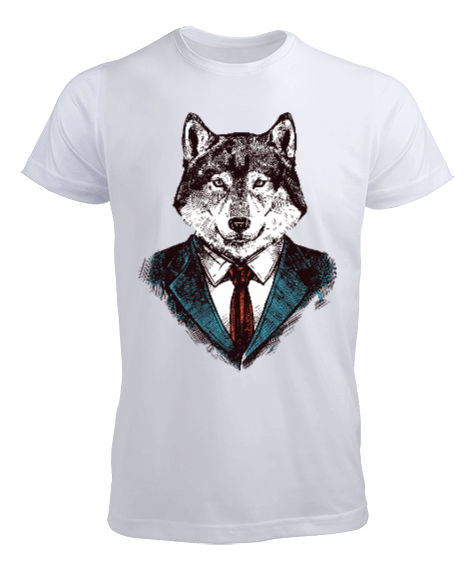 Tisho - Business Wolf Erkek Tişört