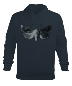 butterfly Erkek Kapüşonlu Hoodie Sweatshirt - Tisho