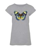 Butterfly - Kelebek V3 Gri Kadın Tunik - Tisho