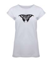 Butterfly - Kelebek V4 Beyaz Kadın Tunik - Tisho