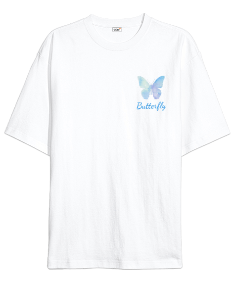 Tisho - Butterfly Oversize Unisex Tişört
