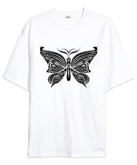 Tisho - BUTTERFLY Oversize Unisex Tişört