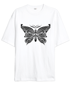 BUTTERFLY Oversize Unisex Tişört - Tisho