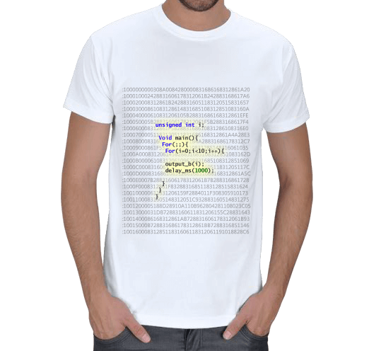 Tisho - C PROGRAMCI Erkek Tişört