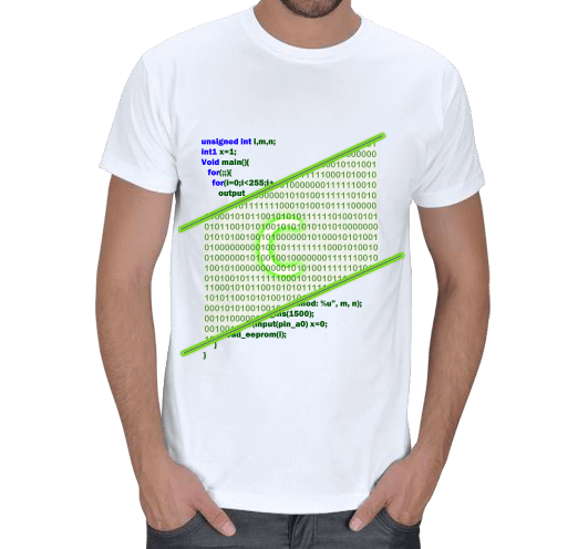 Tisho - C PROGRAMCI Erkek Tişört