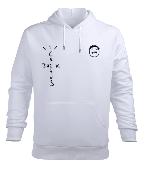 Tisho - Cactus Jack Hoodie Erkek Kapüşonlu Hoodie Sweatshirt